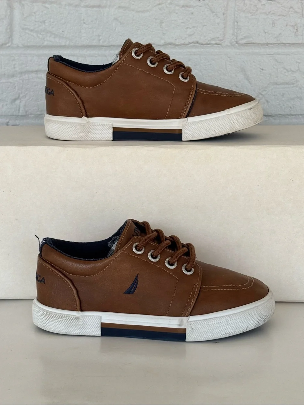 Nautica Berrian Moc Toe Sneakers Boys T9